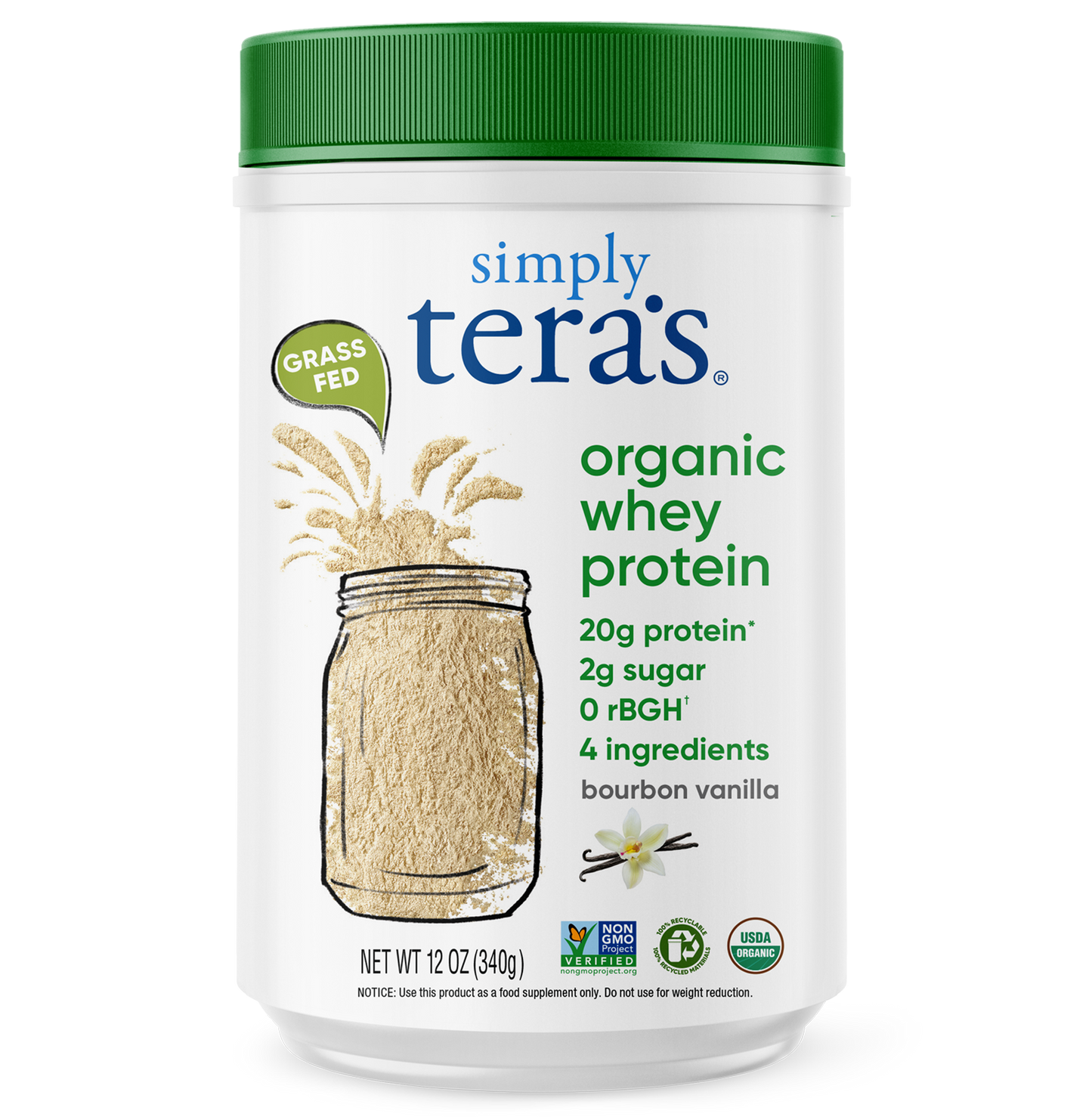 Tera's Whey Organic Whey Protein