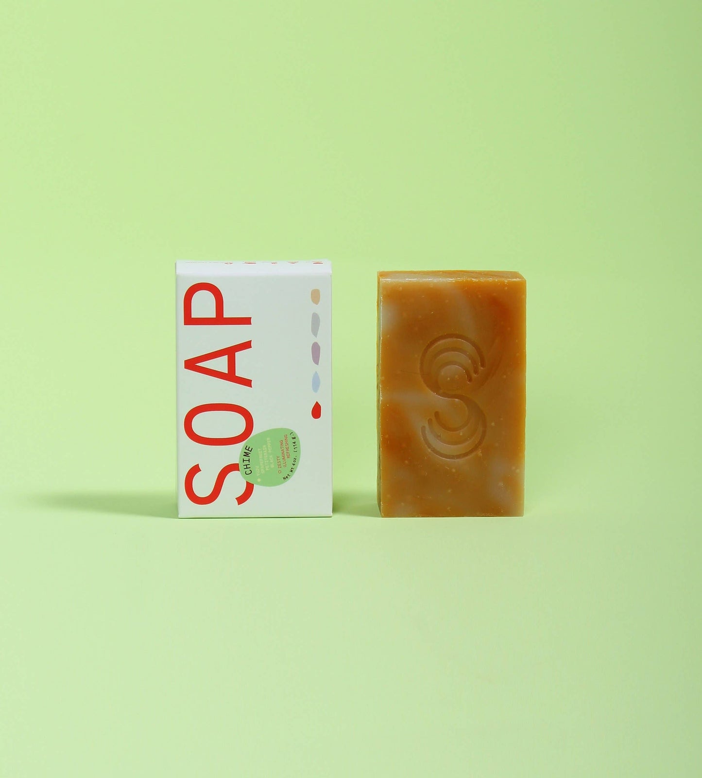 Chime Soap- Yuzu, Black Pepper, Petitgrain, Grapefruit