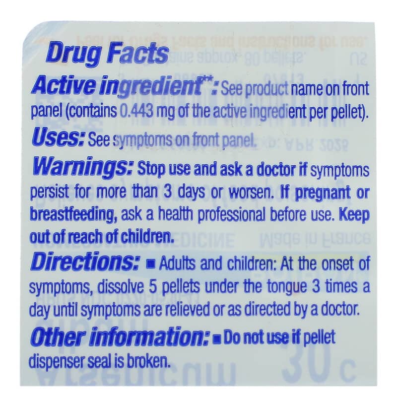 Arsenicum Album 30C