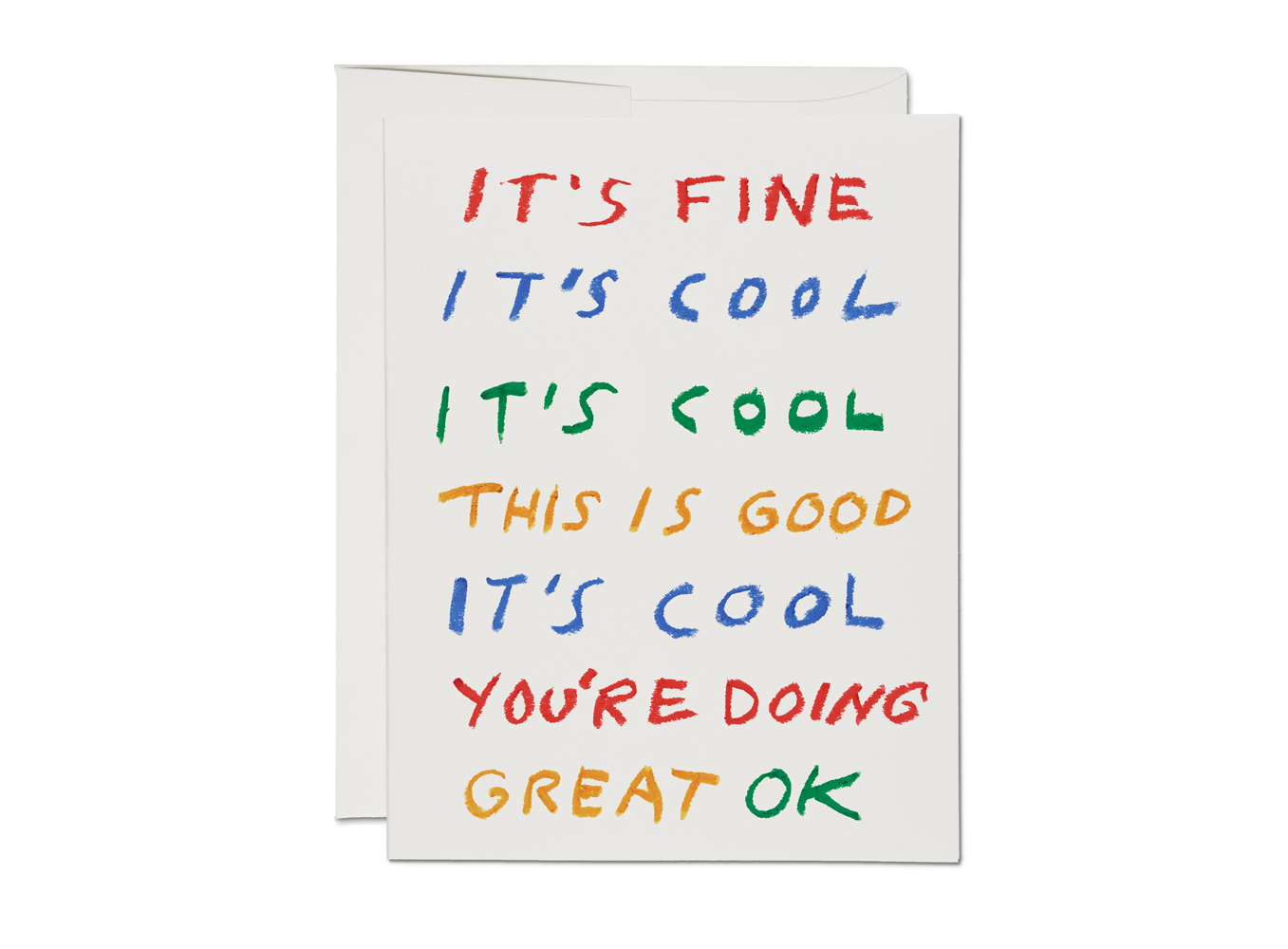 This Is Good encouragement greeting card