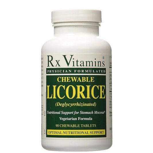 Rx Vitamins Chewable Licorice (DGL)