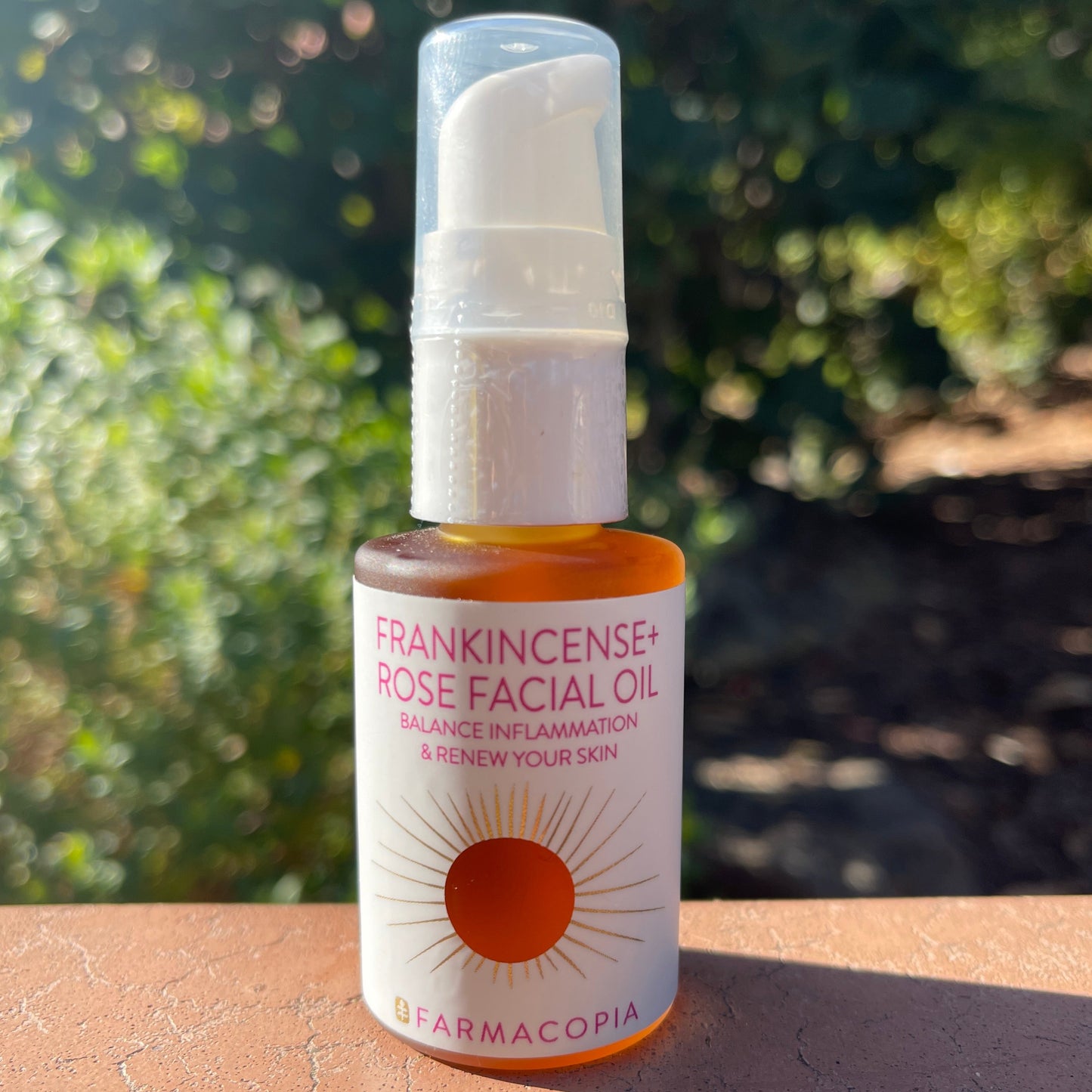 frankincense and rose facial oil image