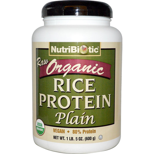 NutriBiotic Raw, Organic Sprouted Brown Rice Protein Powder