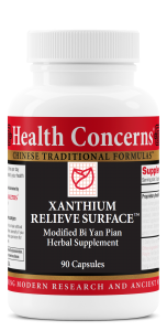 Xanthium Relieve Surface