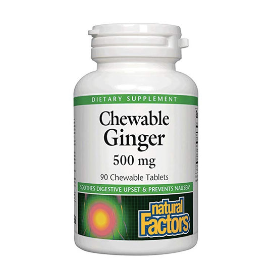 natural factors chewable ginger