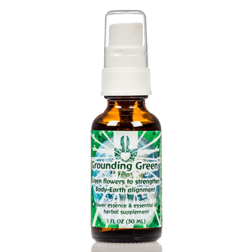 Grounding Green Spray Flower Essence Services essential oils 