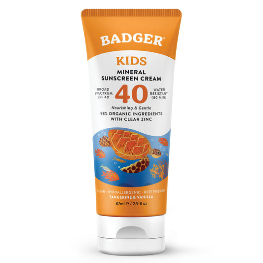 SPF 40 Kids Mineral Sunscreen Cream