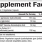 supplement facts natural factors mind retreat