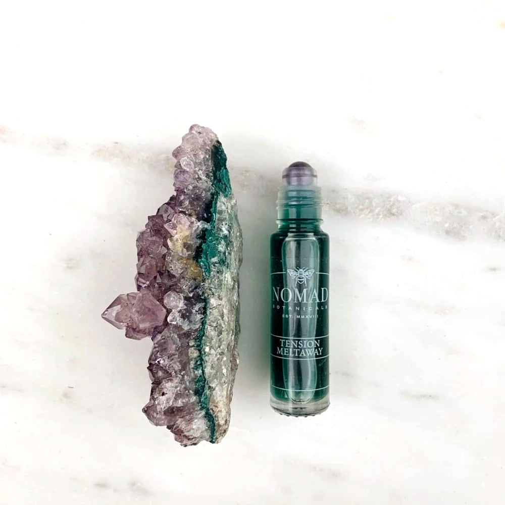 nomad botanicals Tension Melt away with Amethyst Sphere