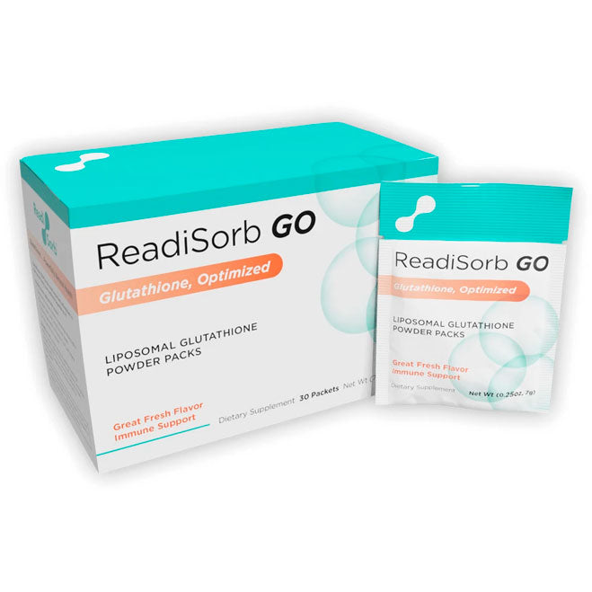 ReadiSorb GO Glutathione, Optimized powder, 30 packets