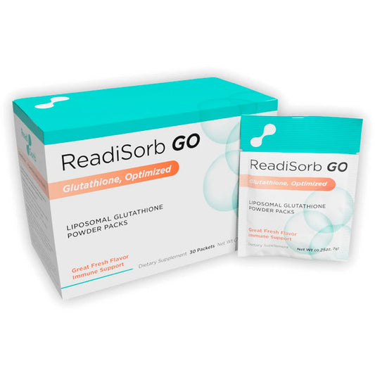 ReadiSorb GO Glutathione, Optimized powder, 30 packets