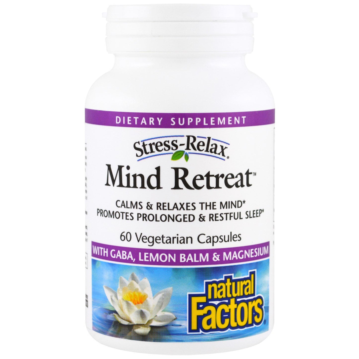 natural factors stress relax mind retreat