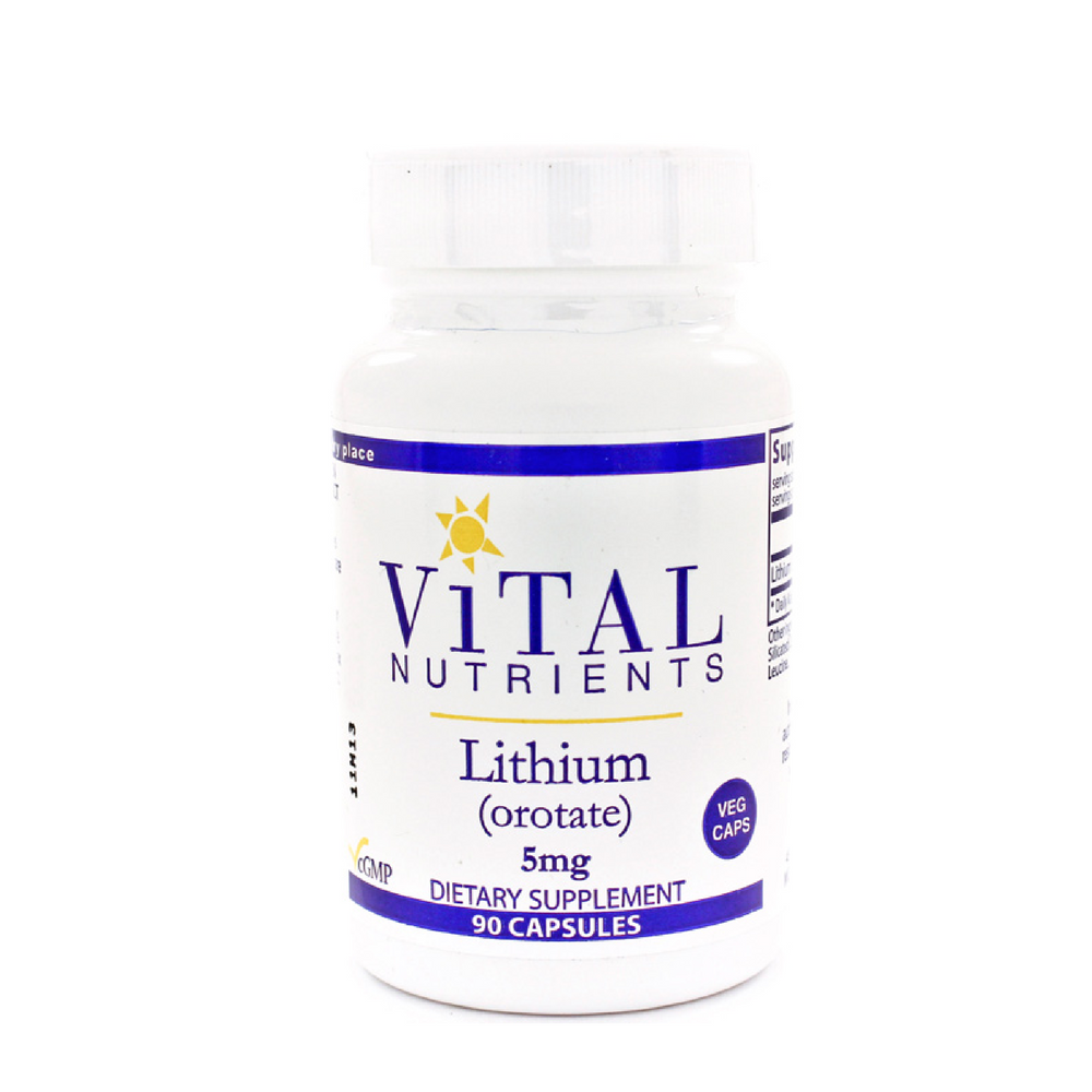 Vital Nutrients lithium orotate